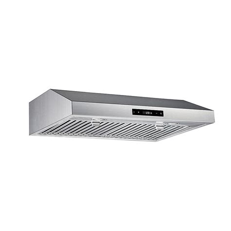 vissani under cabinet range hood in stainless steel|who makes vissani range hood.